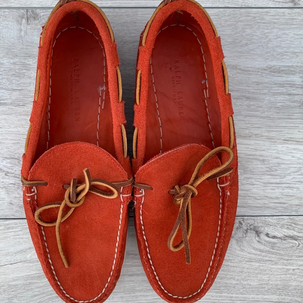 Ralph Lauren Suede Boat Shoe